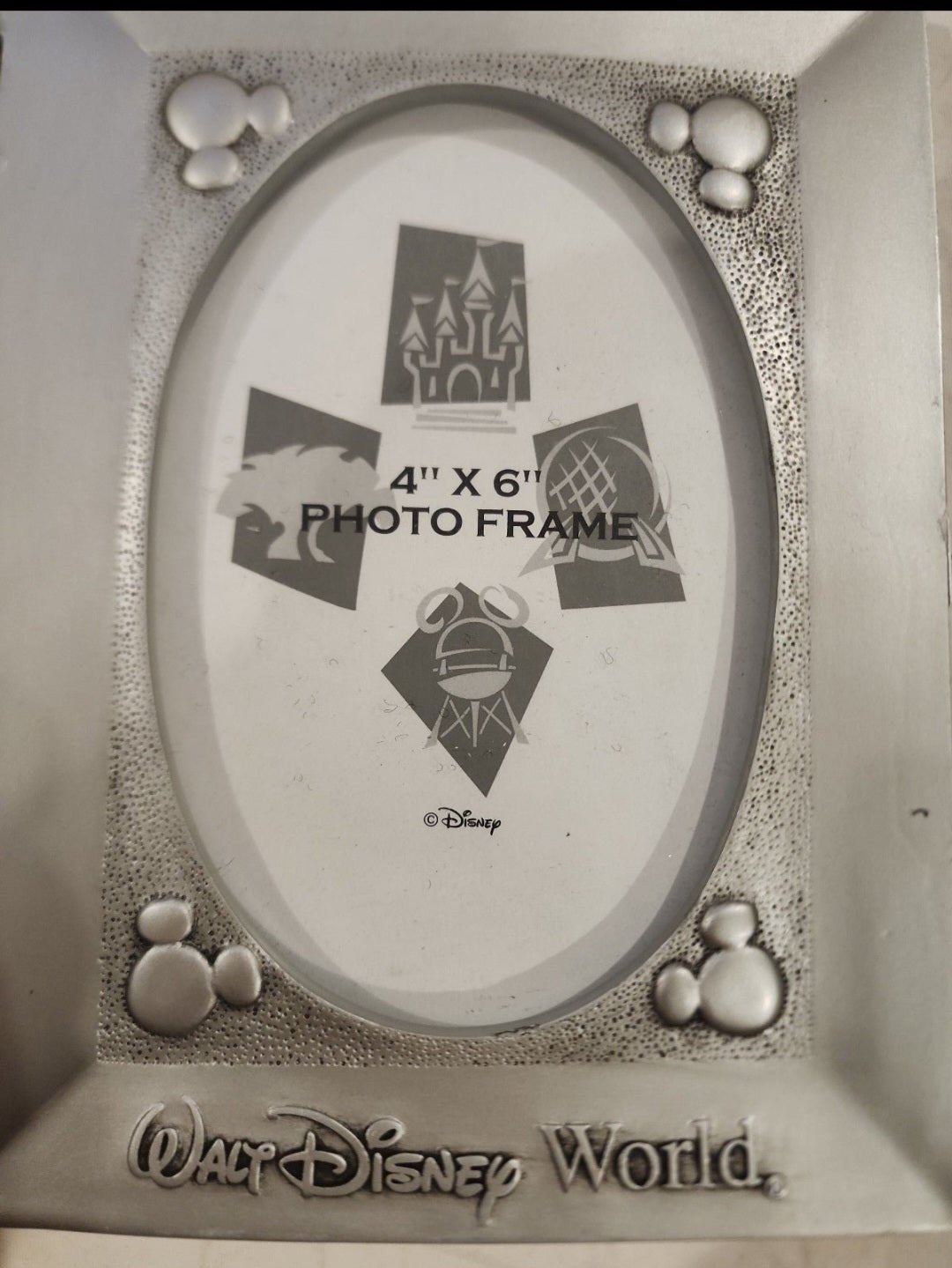 Disney World Mickey 100 Years Anniversary Pewter book, frame w Collector’s Pin - I Bought a Yard Sale