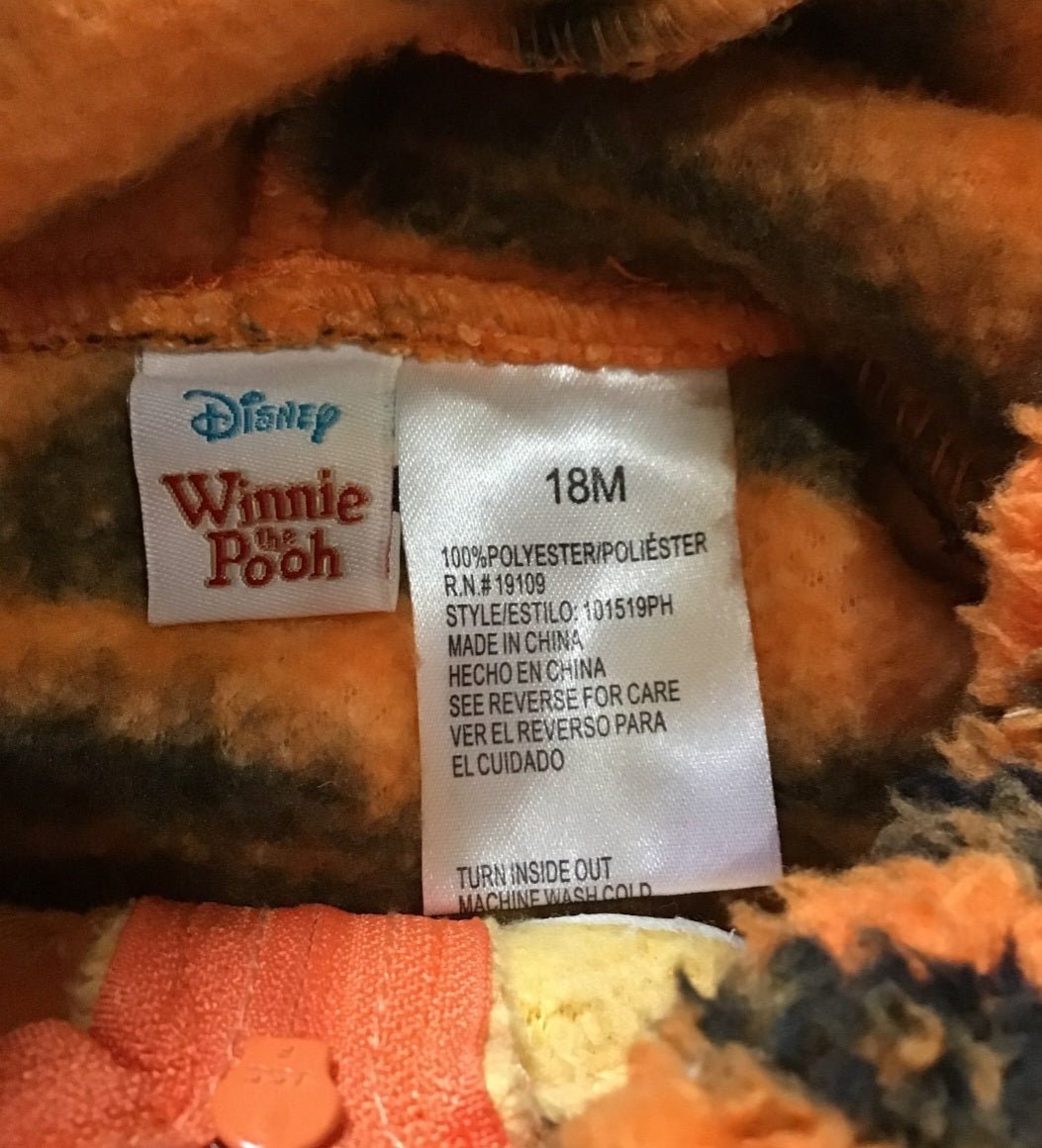 Disney's Tigger Costume - 18 Months - Roar - somely Cute! Winnie the Pooh - I Bought a Yard Sale