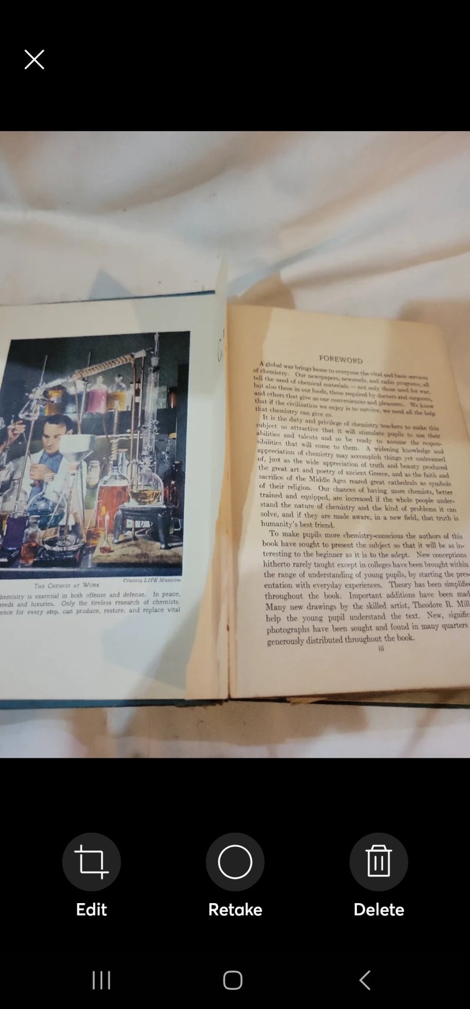 Elements of Chemistry 1944 Book by Allyn & Bacon - I Bought a Yard Sale