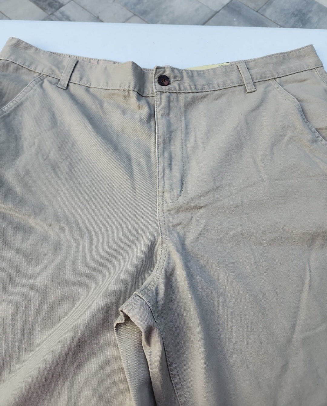 Faded Glory above knee Tan Shorts 40W - I Bought a Yard Sale
