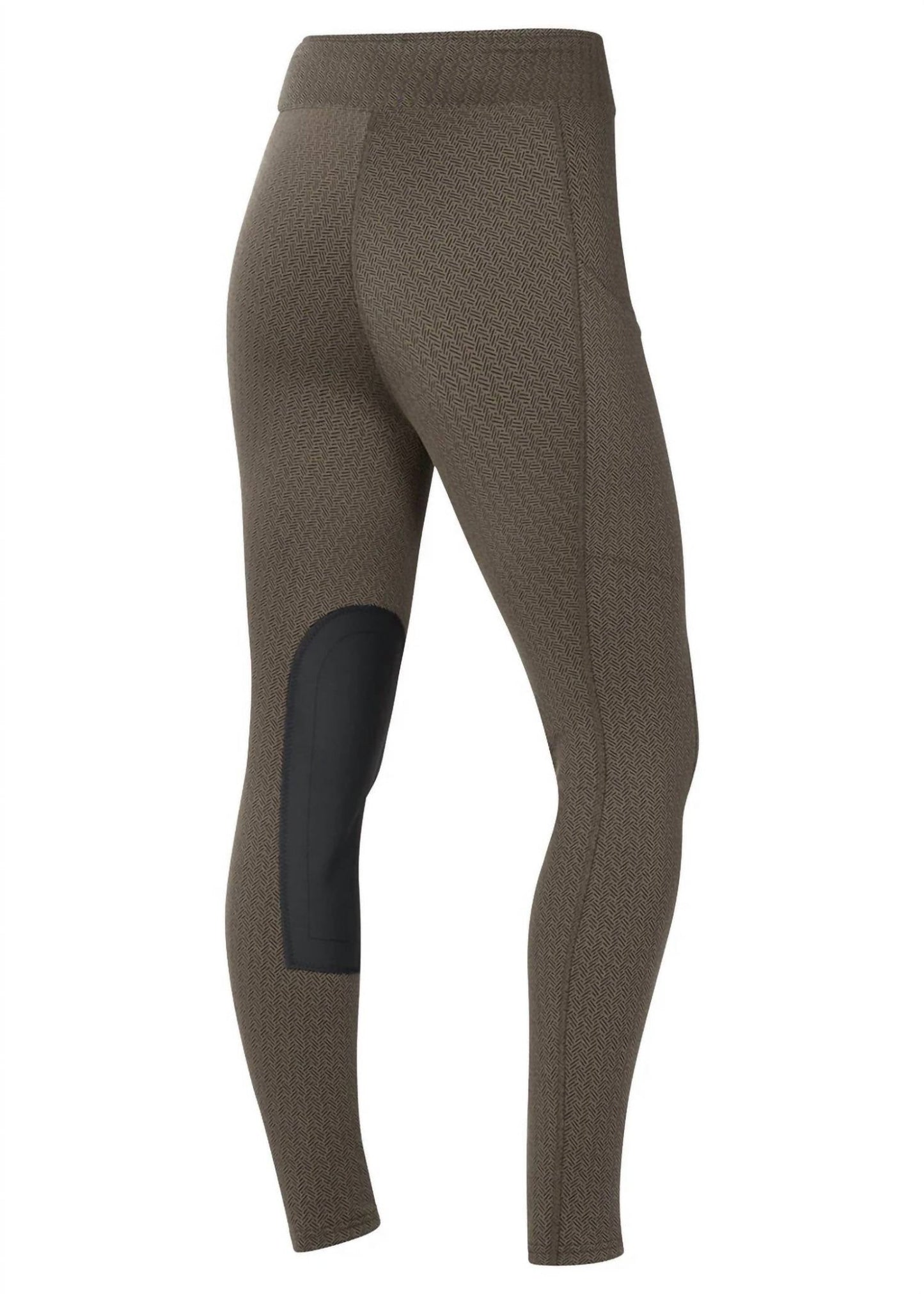 Fleece Lite Knee Patch Tights - I Bought a Yard Sale