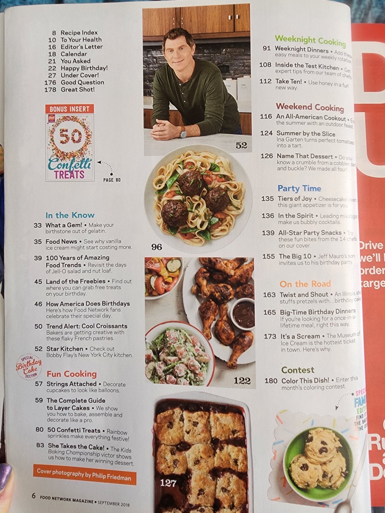 Food Network September 2018 cook like a star! 135 Great Recipes - I Bought a Yard Sale