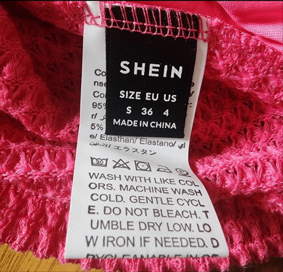 Frenchy Women Hot Pink Color crew Neck Sheer sleeves with pink pom poms size S - I Bought a Yard Sale