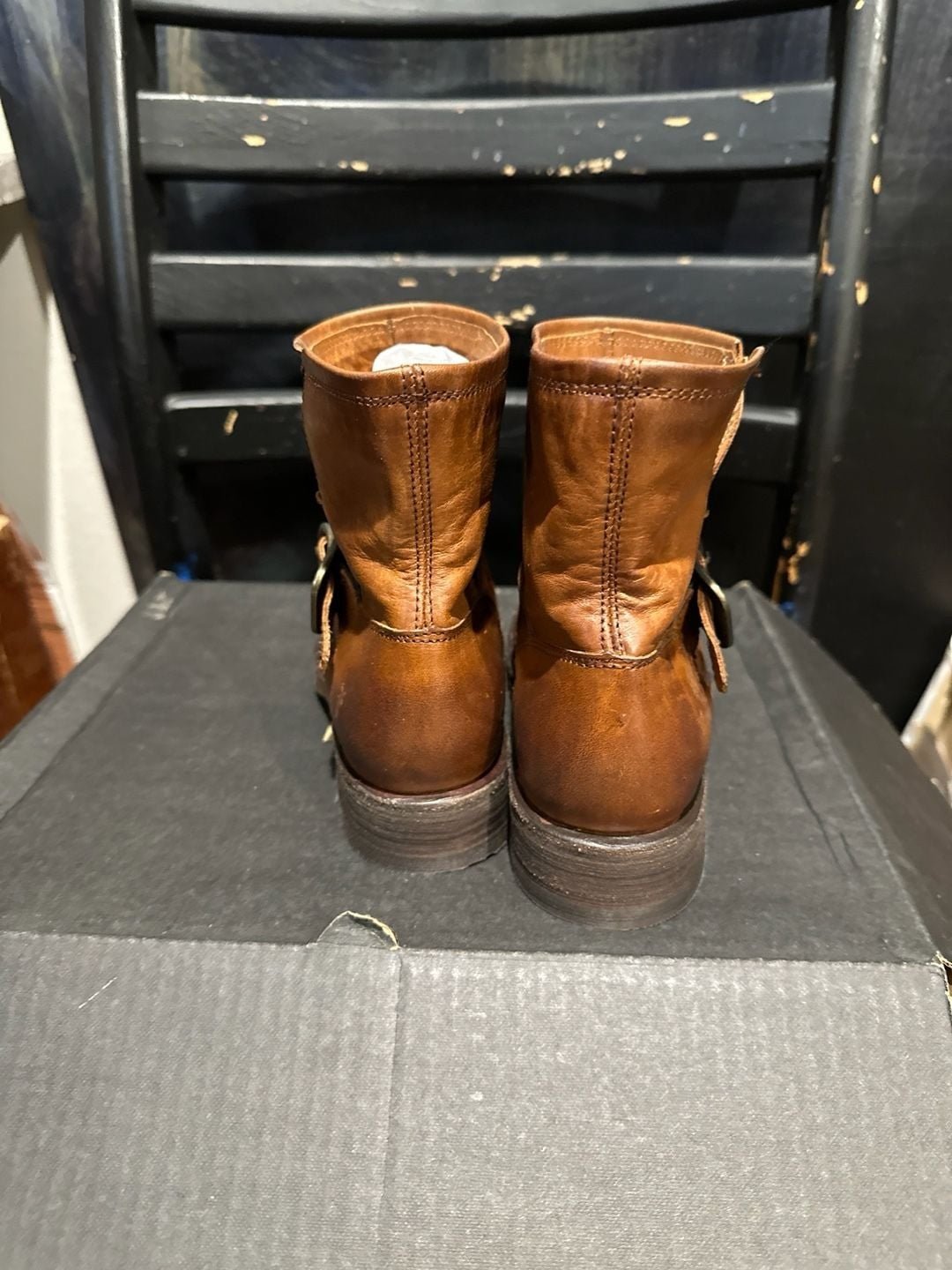 Frye Veronica Booties Women's Oiled Suede Leather Ankle Boots - I Bought a Yard Sale