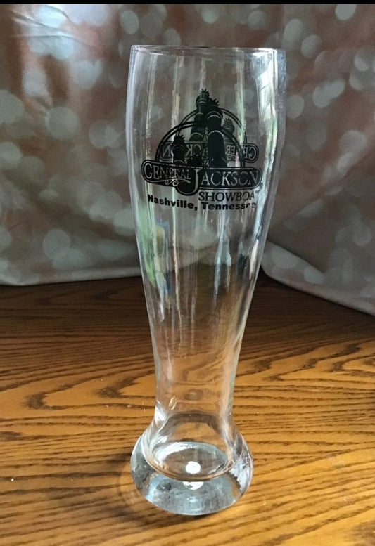 GENERAL JACKSON SHOWBOAT NASHVILLE, TN 11" PILSNER GLASS - I Bought a Yard Sale