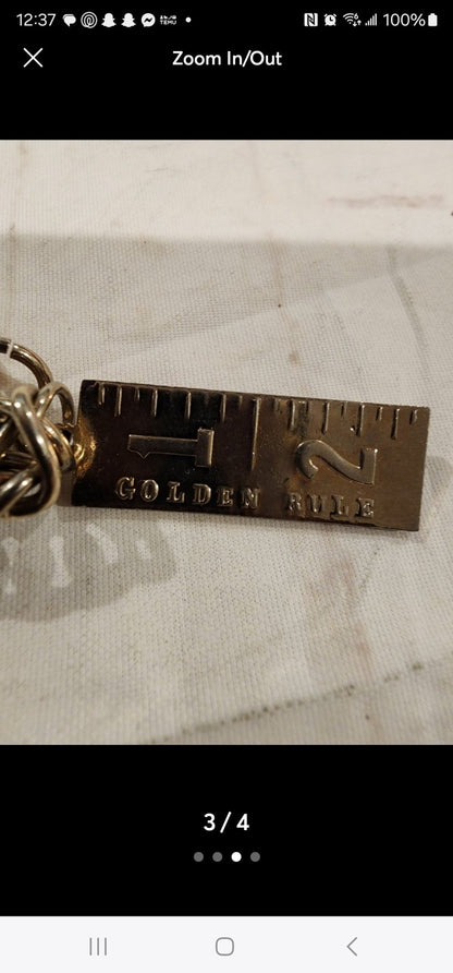 Golden Rule Bracelet Do unto others Matt. 7 - 12 - I Bought a Yard Sale