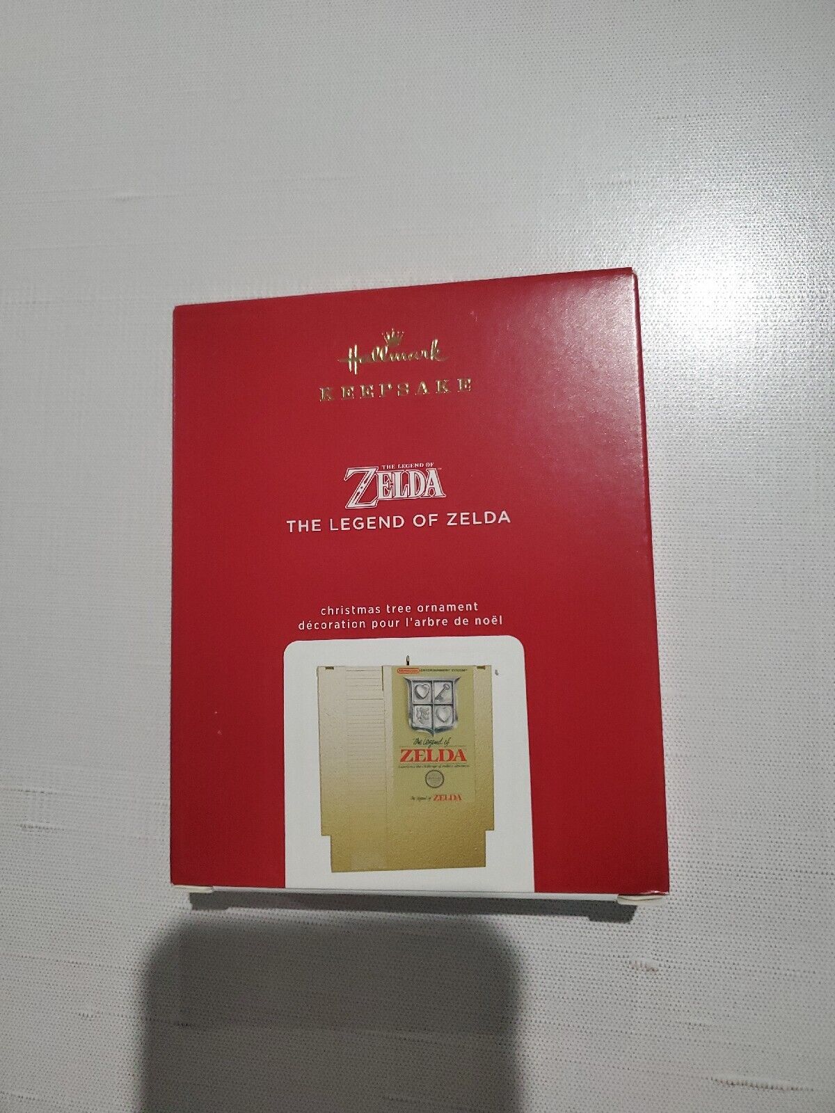 Hallmark 2020 Legend Of Zelda Metal NES Cartridge Ornament - Brand New - I Bought a Yard Sale