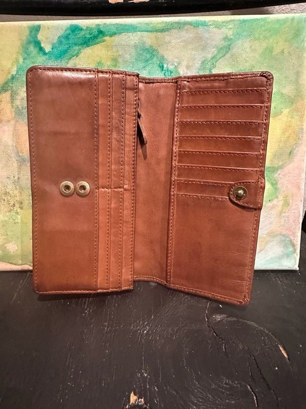 Harbour 2nd Brown Leather Hazel Crossbody Bag and Matching Anchor Logo - I Bought a Yard Sale