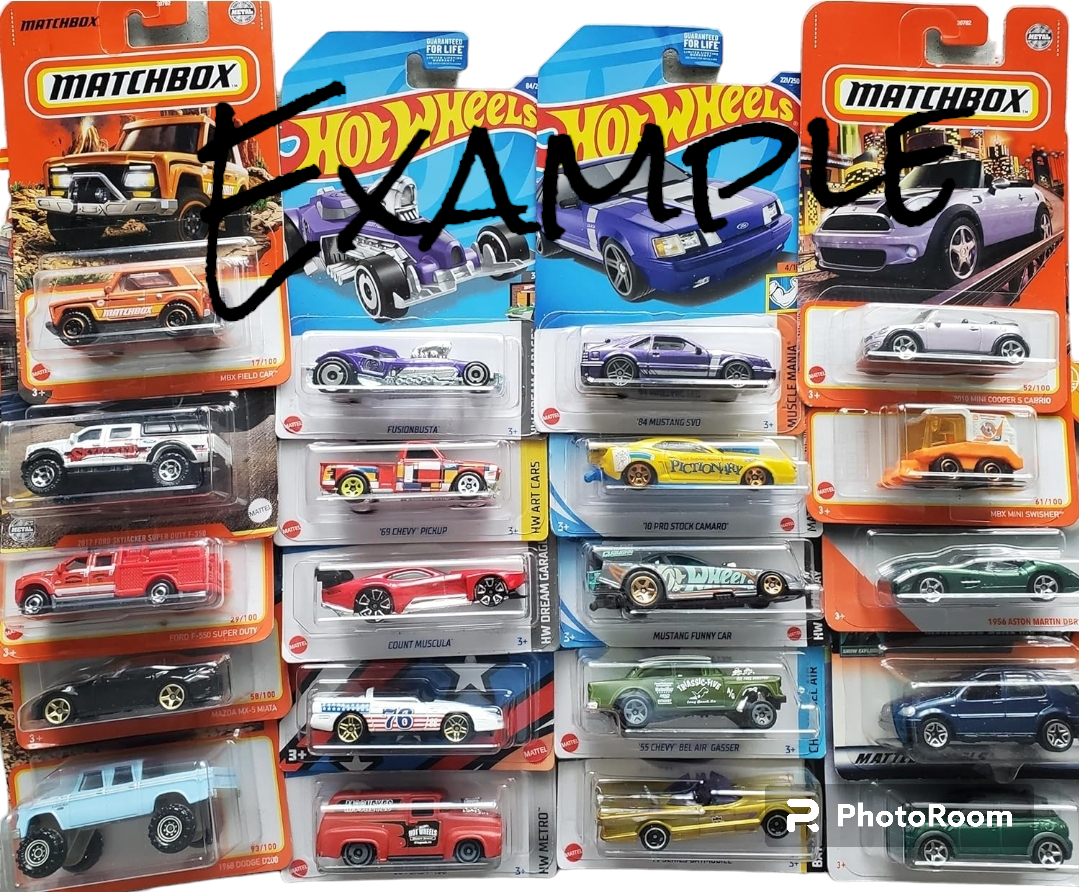 Hot Wheels & Matchbox 20 - Car Random Mystery Box - I Bought a Yard Sale