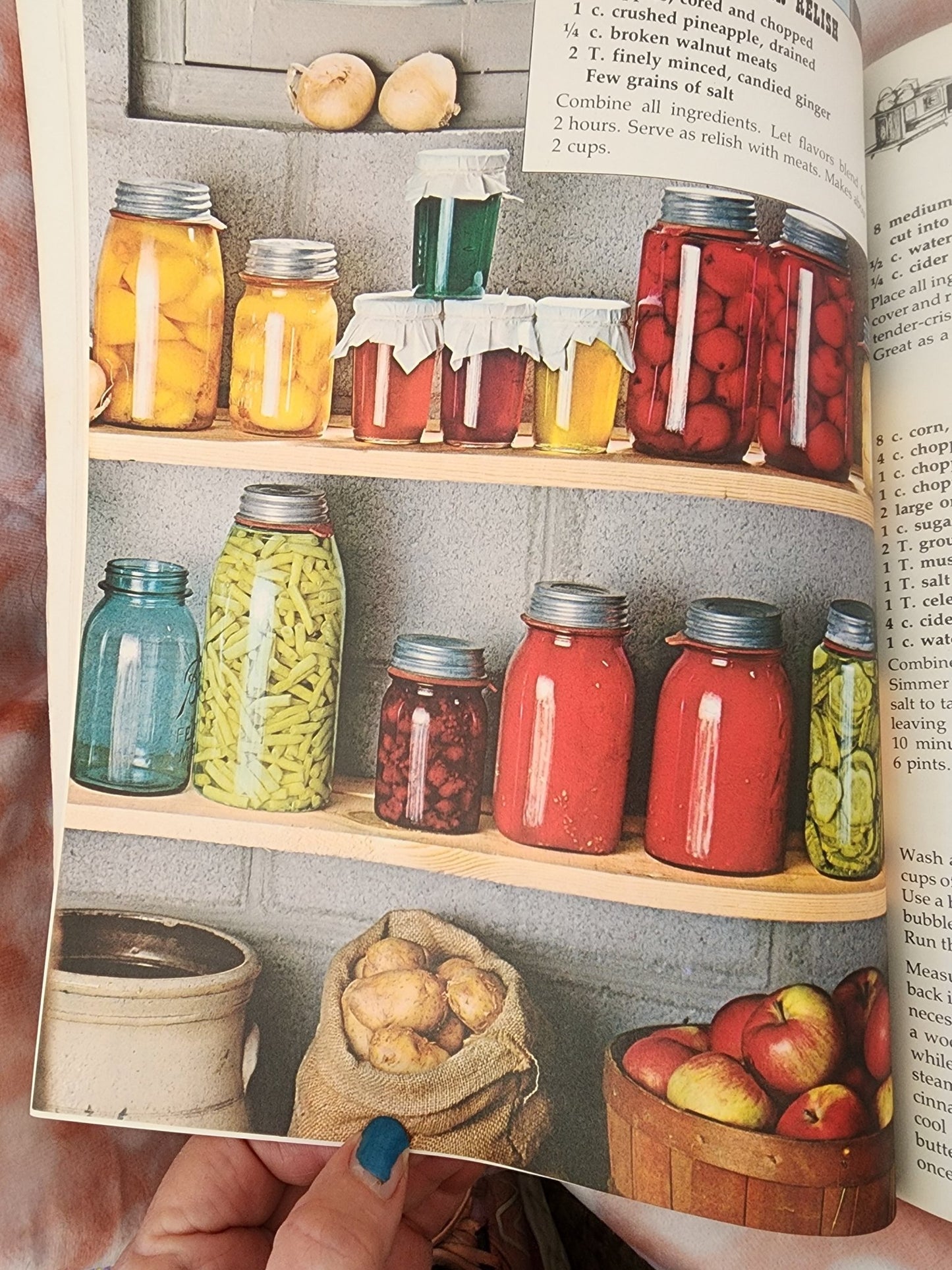 IDEALS COUNTRY KITCHEN COOKBOOK RECIPE BOOK 1975 USA 64p Color Photos - I Bought a Yard Sale