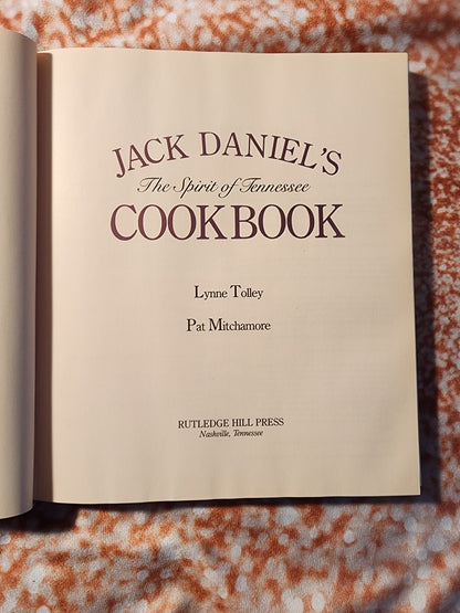 Jack Daniel's Spirit of Tennessee Cookbook Hardback book - I Bought a Yard Sale