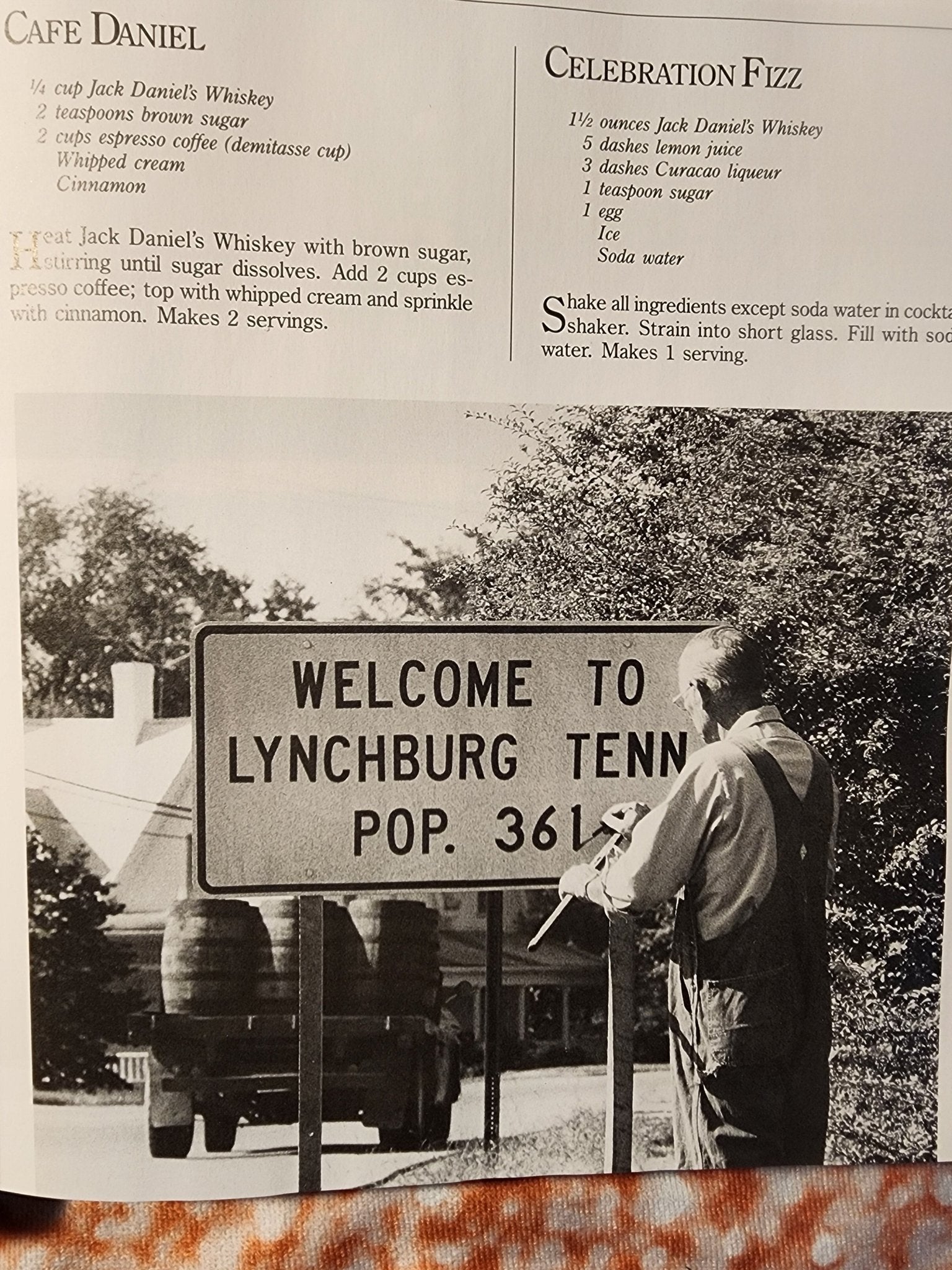 Jack Daniel's Spirit of Tennessee Cookbook Hardback book - I Bought a Yard Sale