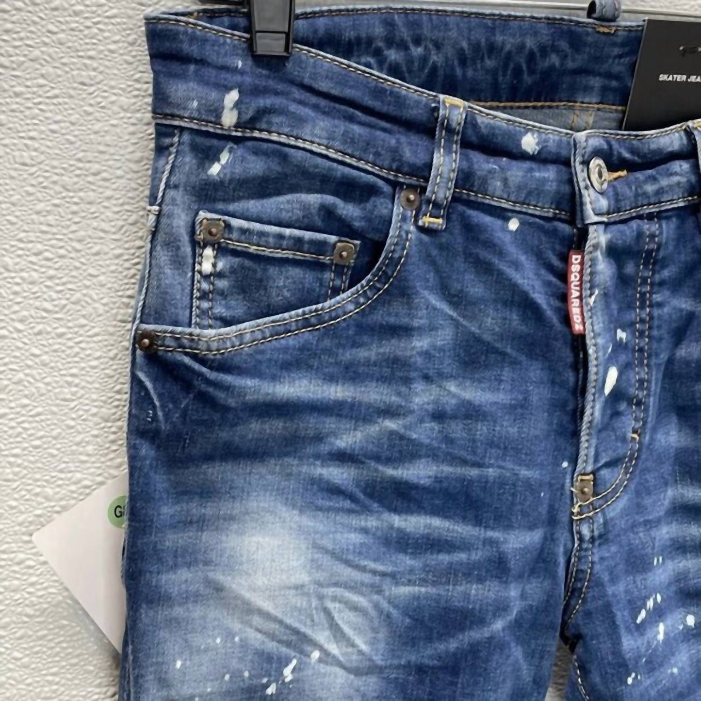 Juniors Skater Paint Splatter Jeans - I Bought a Yard Sale