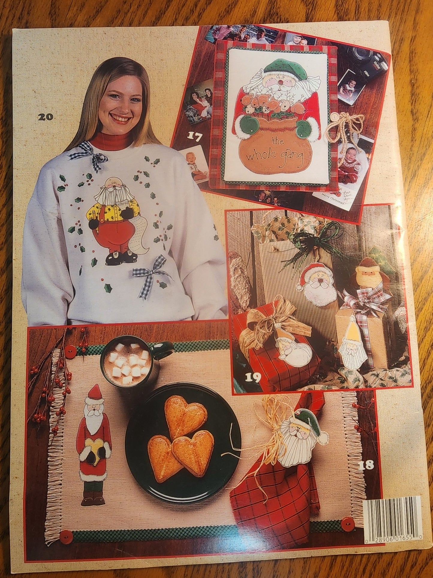 Leisure Arts Santa Collector Iron - On TRANSFERS Book 1655 Kathy Rueger 1996 - I Bought a Yard Sale