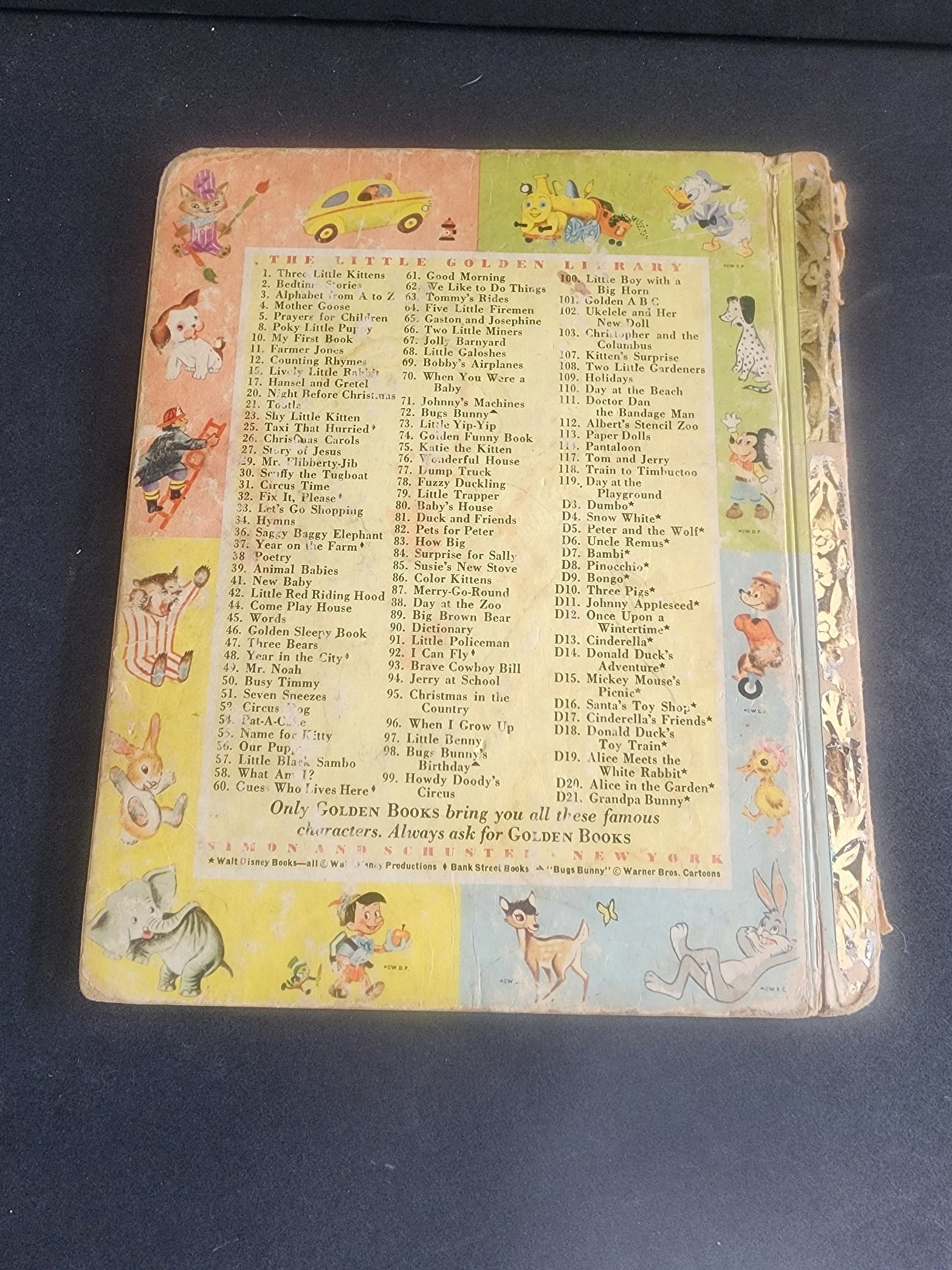 Little Golden Book Grandpa Bunny First Edition A 1951 - I Bought a Yard Sale