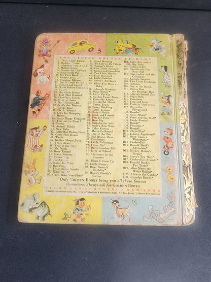Little Golden Book Grandpa Bunny First Edition A 1951 - I Bought a Yard Sale