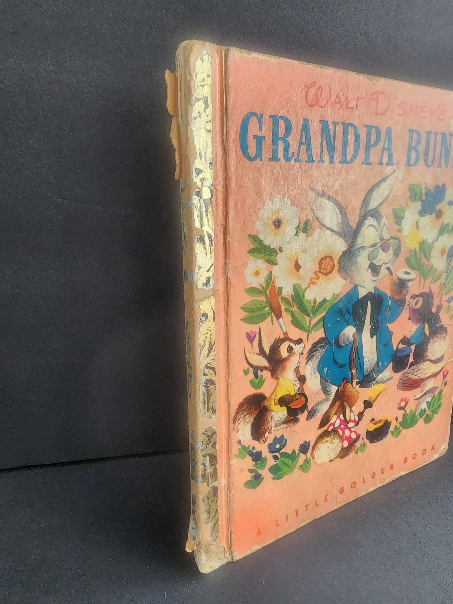 Little Golden Book Grandpa Bunny First Edition A 1951 - I Bought a Yard Sale
