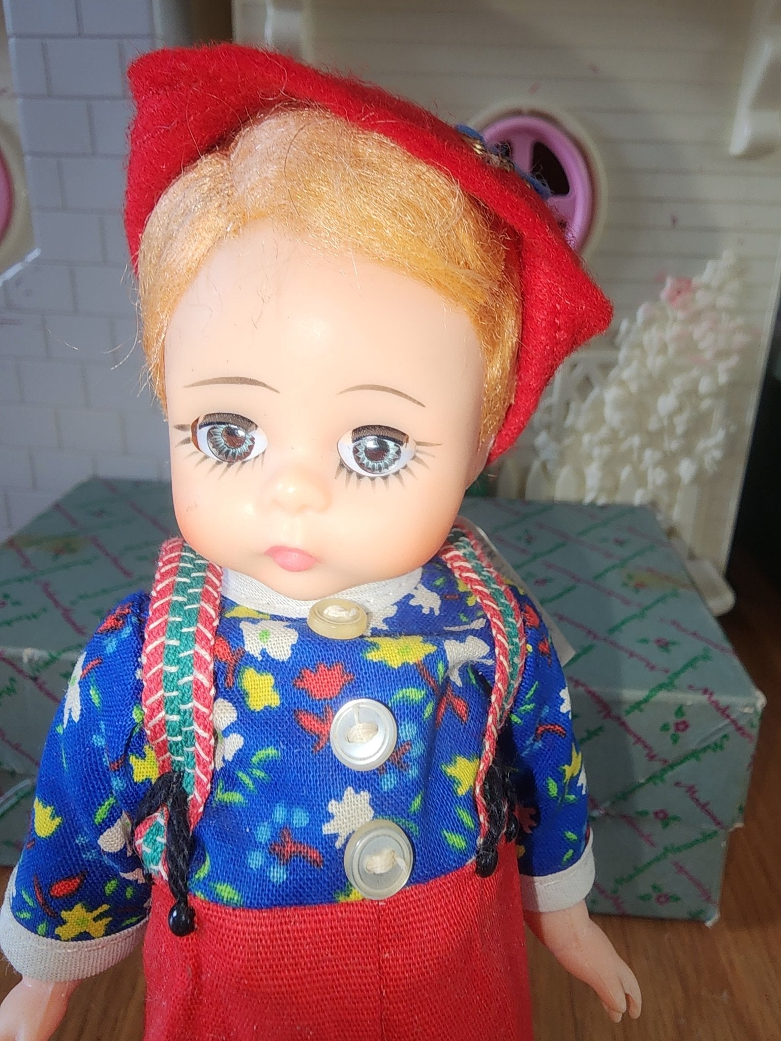 Madame Alexander Hansel 453 Boy Storybook Doll with Original Box 8" - I Bought a Yard Sale