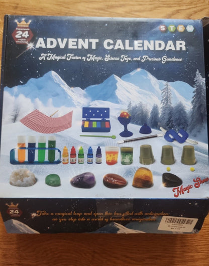 Magic & STEM Advent Calendar - A Magical Fusion of Magic, Science Toy & Gemstone - I Bought a Yard Sale