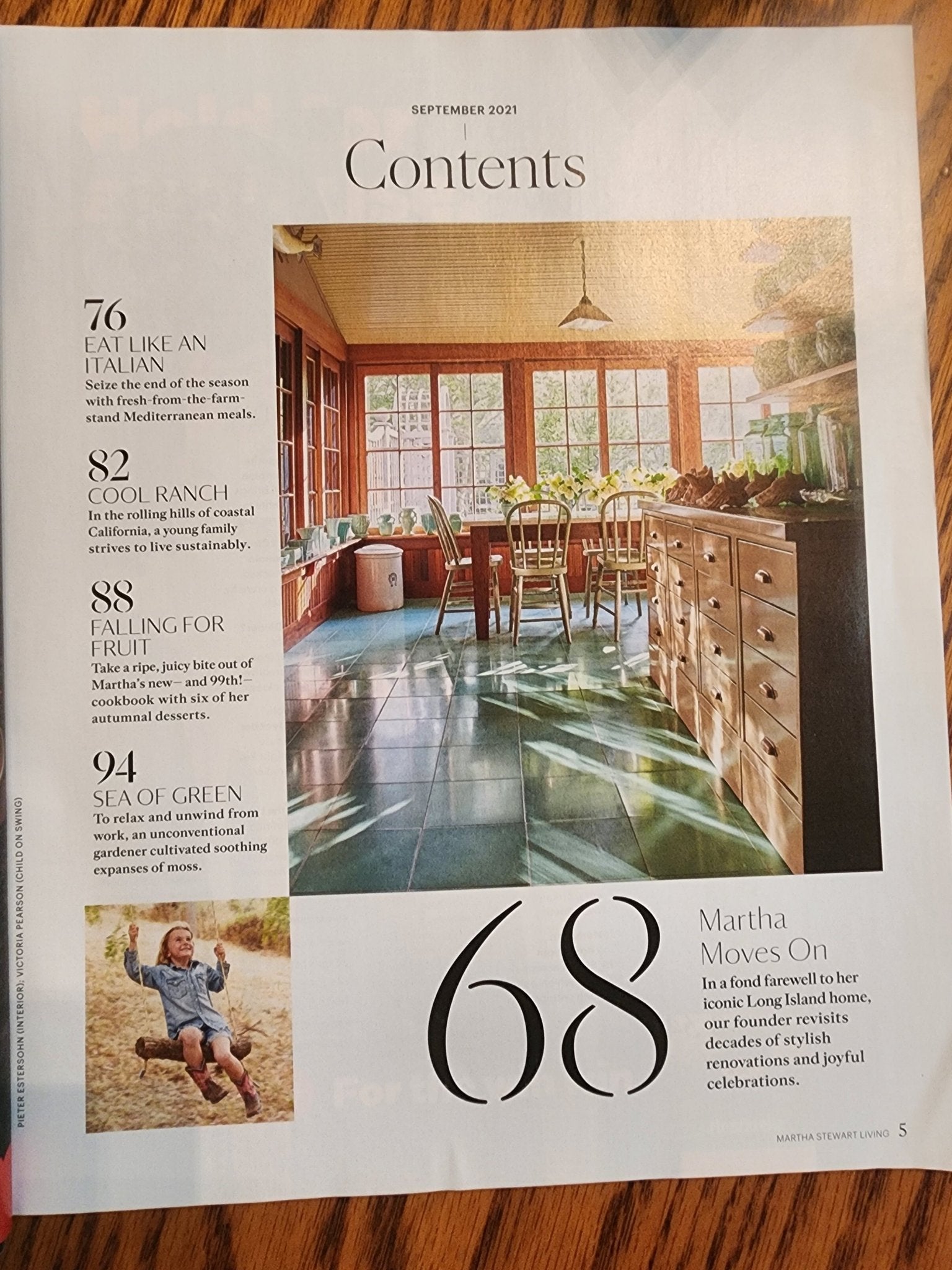 Martha Stewart Living September 2021 Time to Shine Organized Pantry Easy Dinner - I Bought a Yard Sale