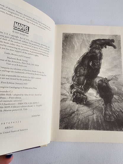 Marvel the Incredible Hulk: Marvel Cinematic Universe Phase One (... by Parragon Hardcover Book - I Bought a Yard Sale