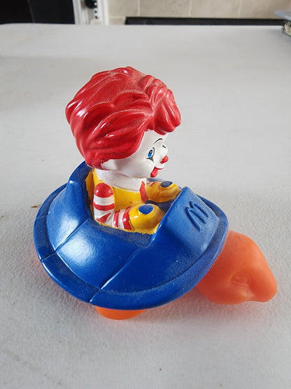 McDonald's Happy Meal Toy Baby Ronald McDonald Riding Turtle Bath Toy 2010 - I Bought a Yard Sale