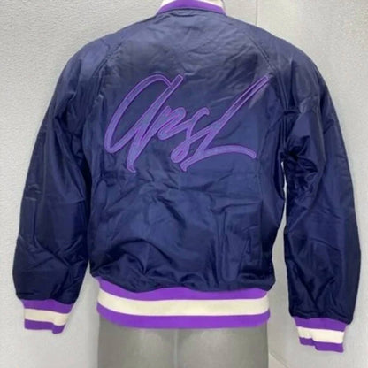 Men's Barren Primary Full Snap Varsity Jacket - I Bought a Yard Sale