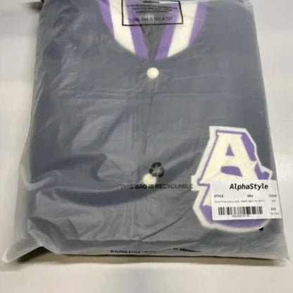 Men's Barren Primary Full Snap Varsity Jacket - I Bought a Yard Sale