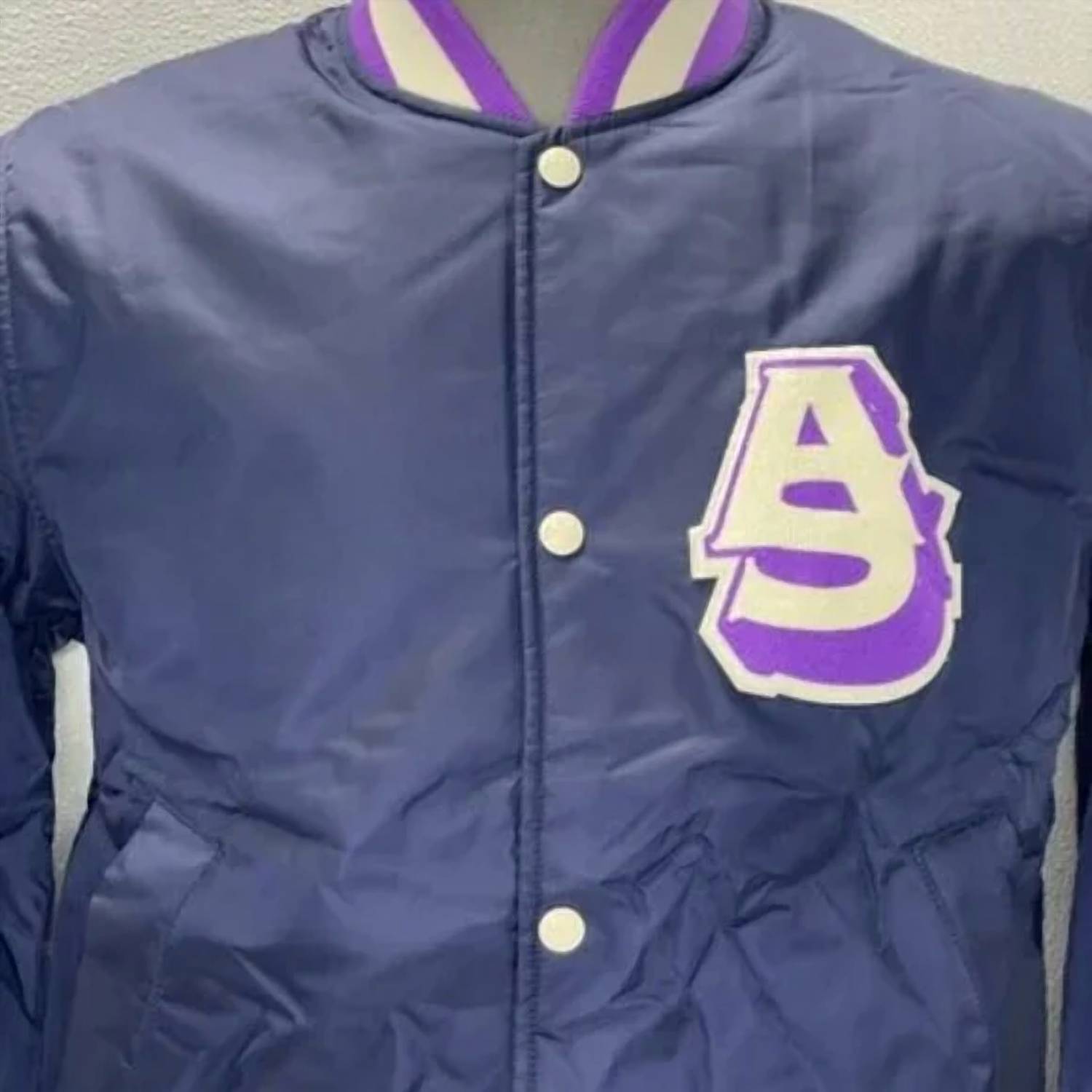 Men's Barren Primary Full Snap Varsity Jacket - I Bought a Yard Sale