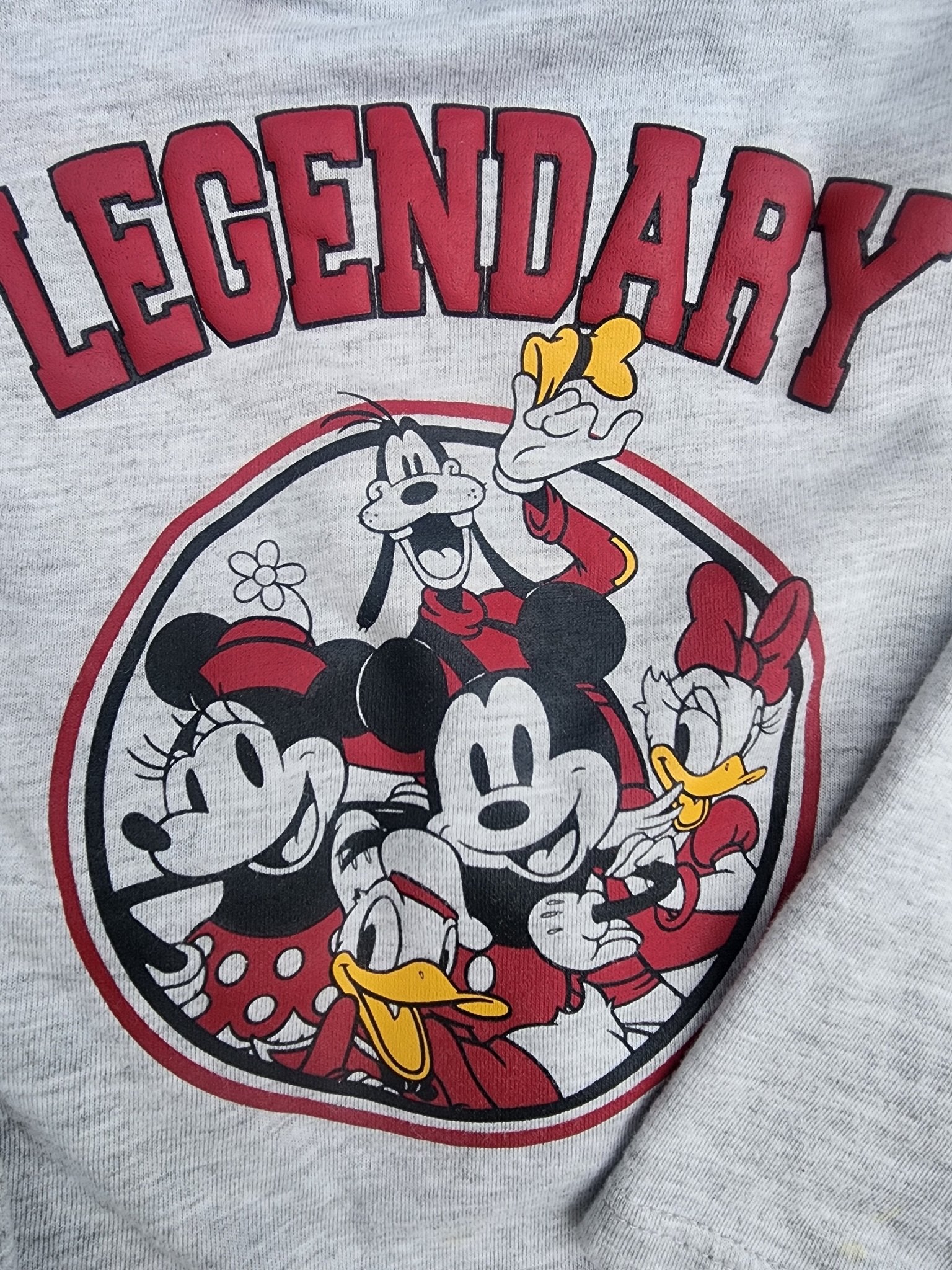 Mickey Mouse Girls Long Sleeve Top, Tutu Skirt, and Scrunchie 3T - I Bought a Yard Sale
