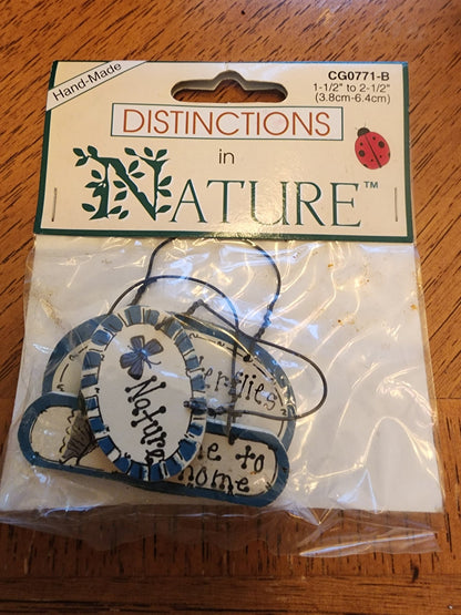 Minature Painted wood nature sign value pack Nature, Butterflies are free, Welco - I Bought a Yard Sale