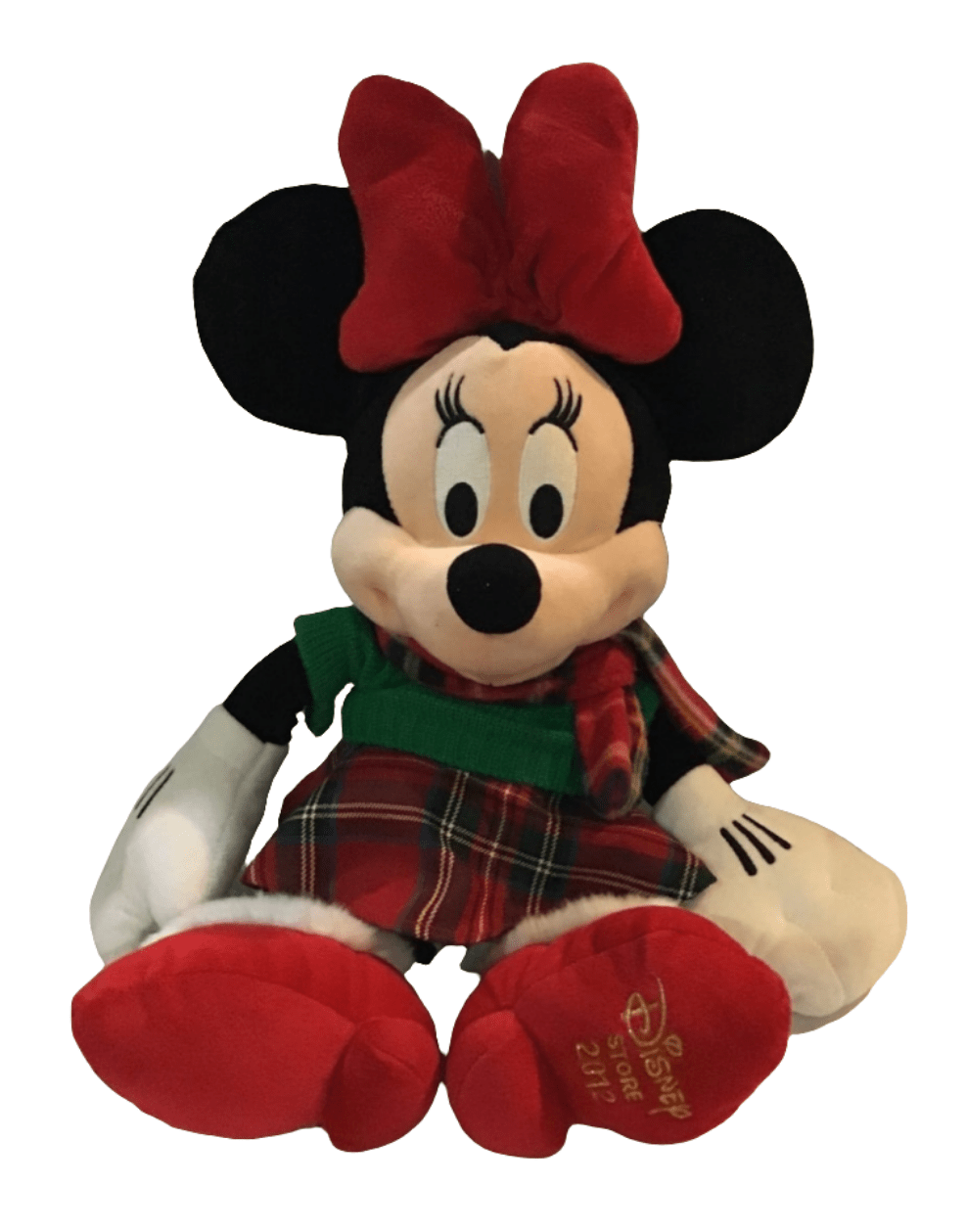 Minnie Mouse 2012 Christmas Plush 18" Doll - I Bought a Yard Sale