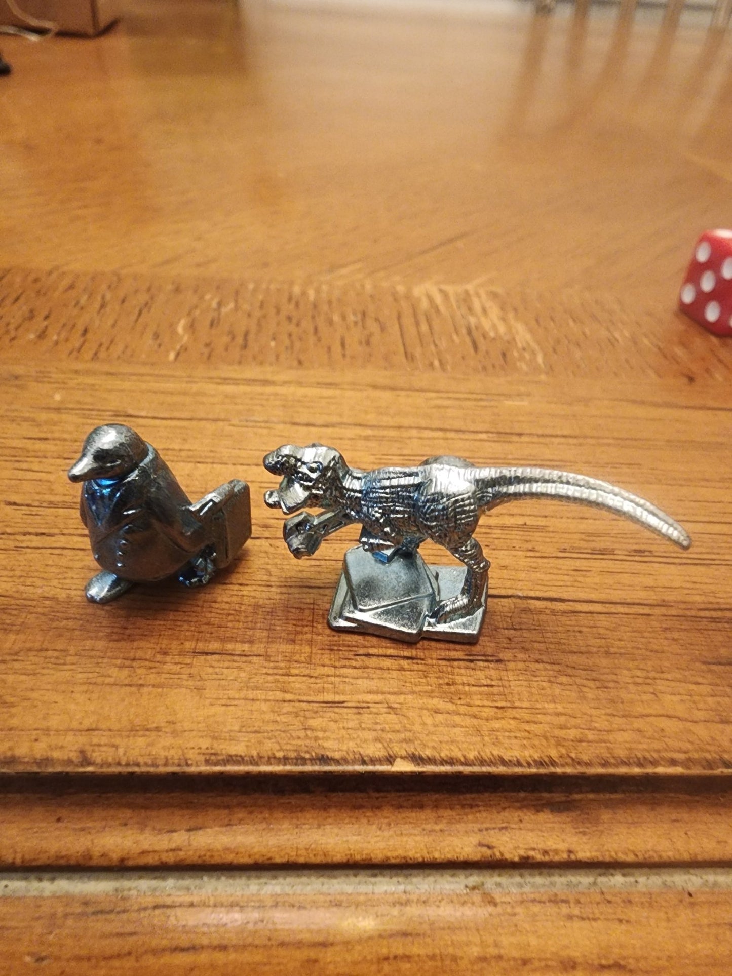 Monopoly Cheaters Edition Replacement Pieces 6 Game Tokens/Movers + 2 Dice 2017 - I Bought a Yard Sale