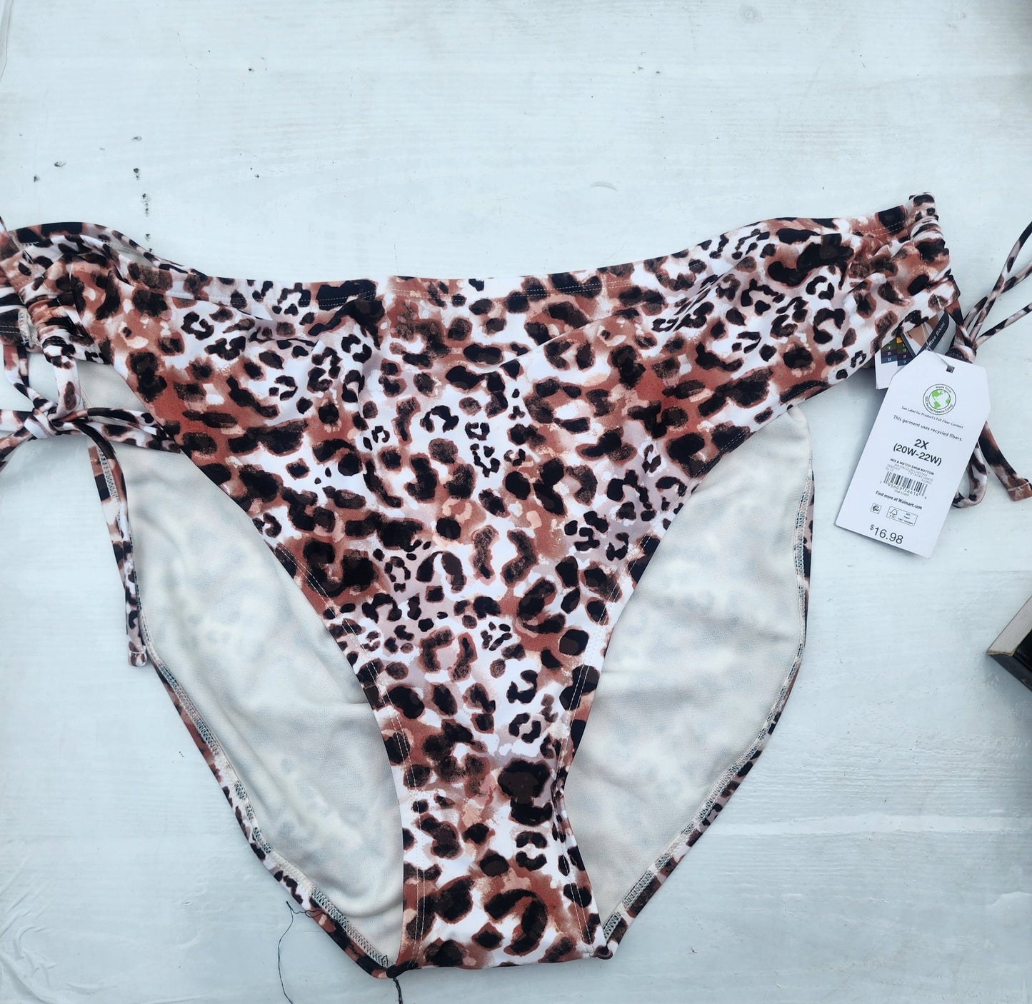 New leopard Bikini Bottoms 2X 20W - 22W - I Bought a Yard Sale