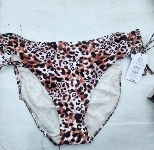 New leopard Bikini Bottoms 2X 20W - 22W - I Bought a Yard Sale