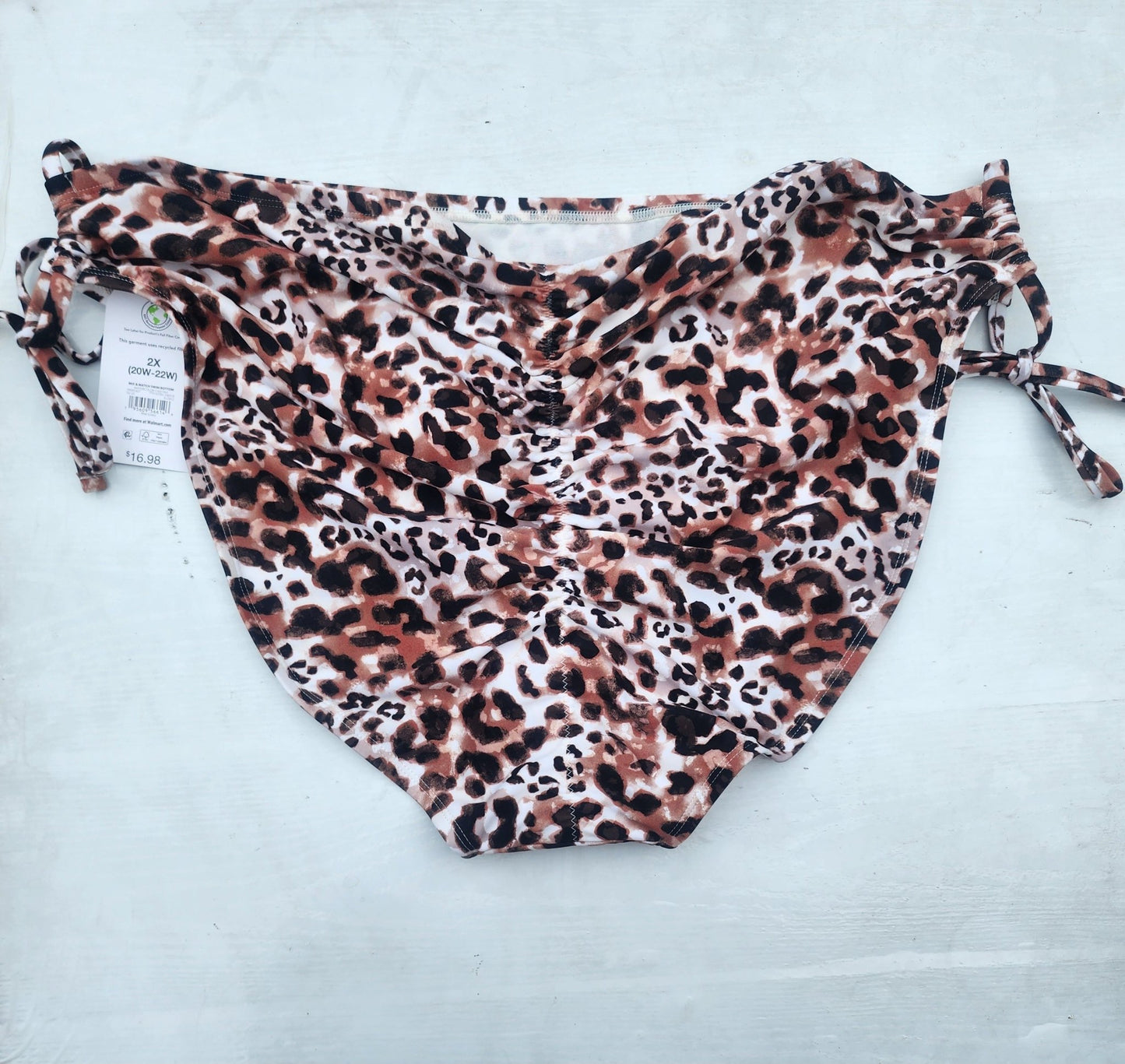 New leopard Bikini Bottoms 2X 20W - 22W - I Bought a Yard Sale