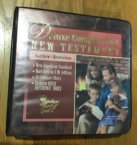 New Testament Deluxe Bible 16 CD Matthew - Revelation - I Bought a Yard Sale