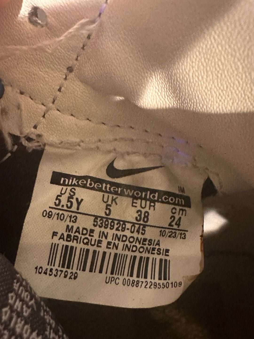 Nike Blazer Mid Vintage GS Grey Suede Photo Blue - I Bought a Yard Sale