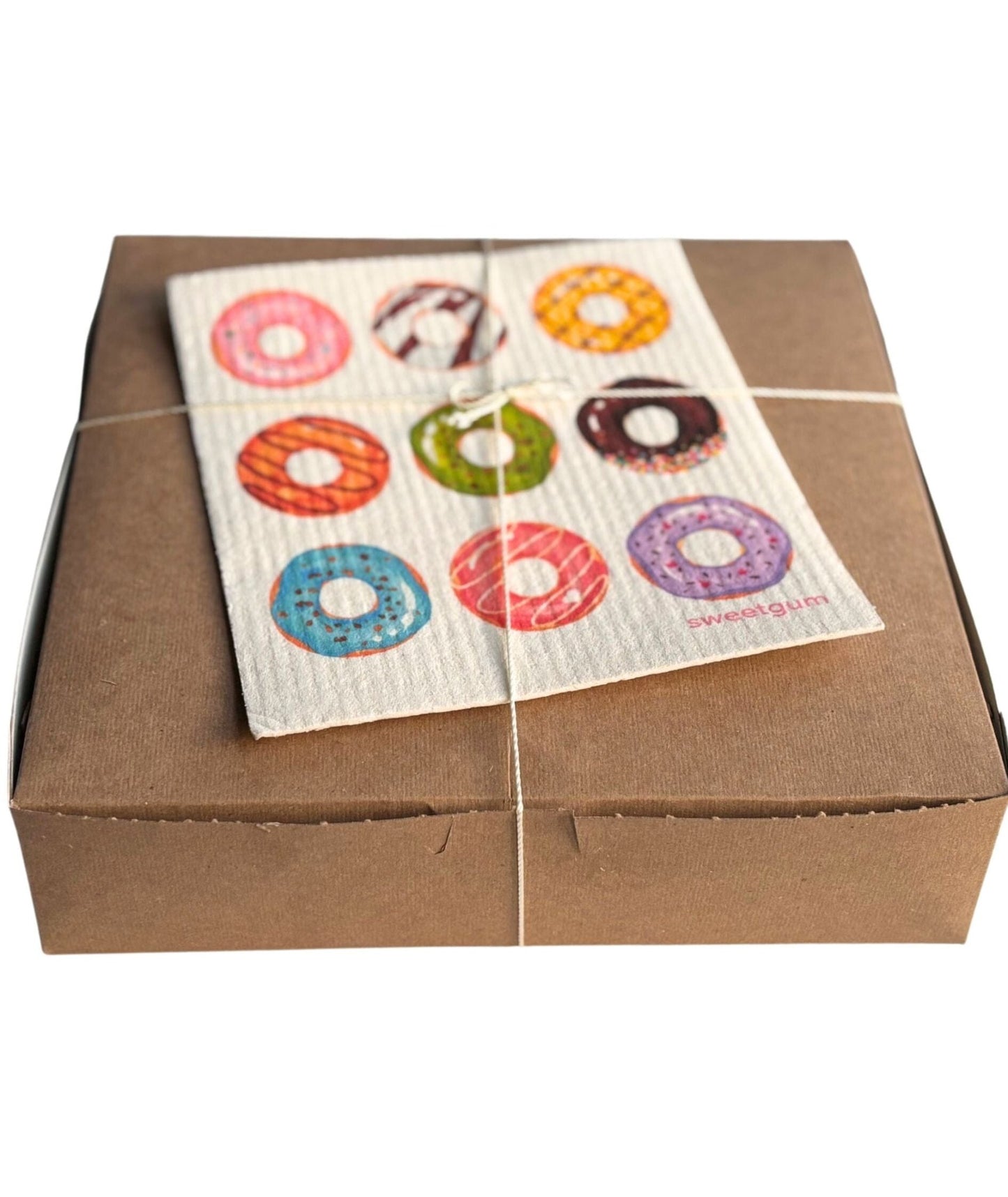 Nine Donuts Swedish dishcloth | Multi - color - I Bought a Yard Sale