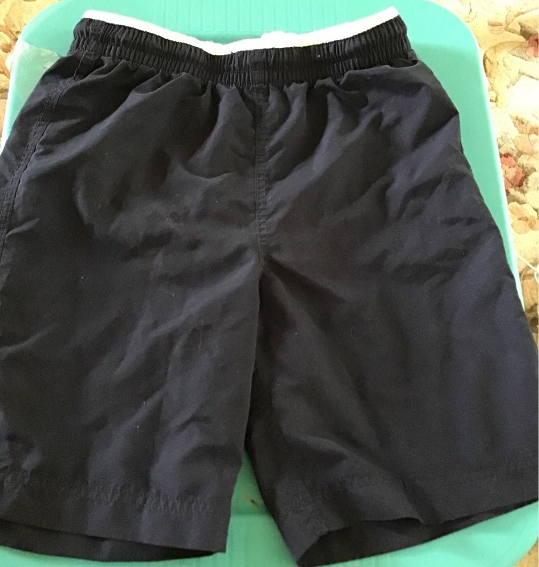 Old Navy Boys 14 - 16 Swim Trunks Navy Blue - I Bought a Yard Sale