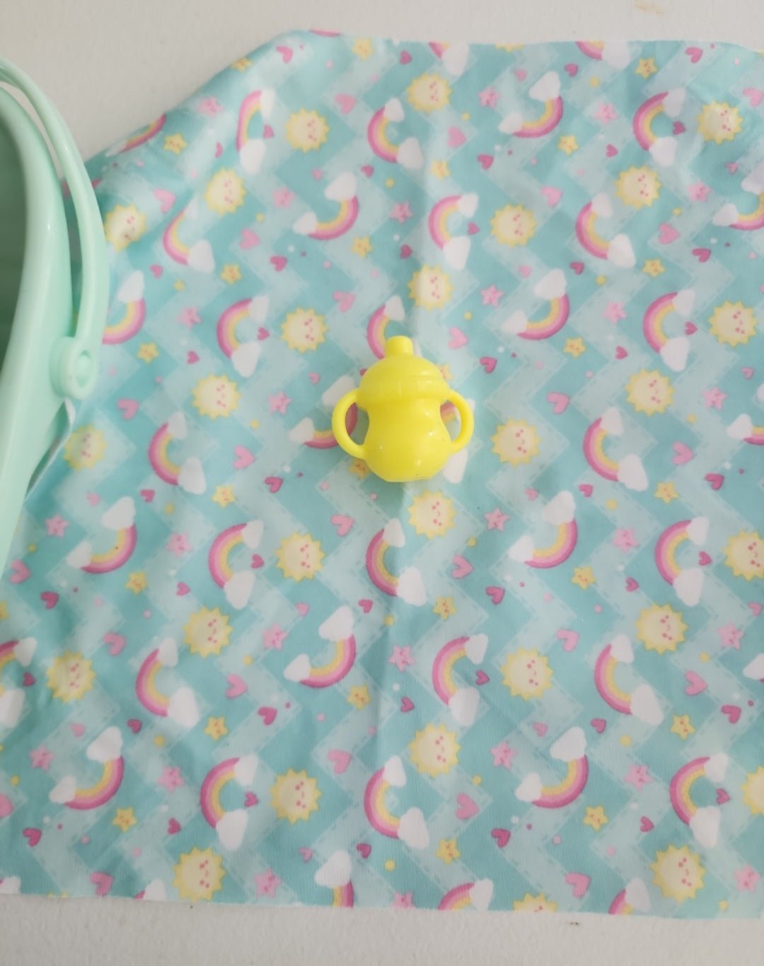 Perfectly Cute My Lil 4" Babies with carrier blanket and bottle - I Bought a Yard Sale