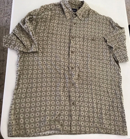 Puritan Large Men's Button - down Shirt - I Bought a Yard Sale