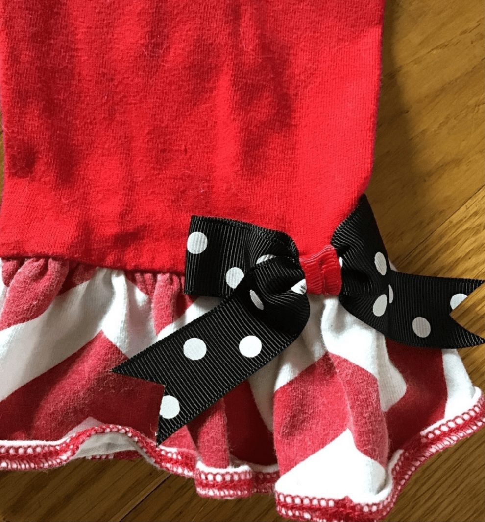 Rare Editions Girls Red and white pants 4th July 6X - I Bought a Yard Sale