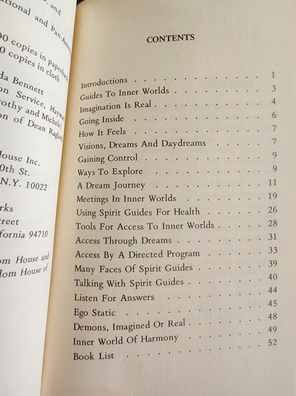 Spirit guides: access to inner worlds, Paperback book by Mike Samuels 1974