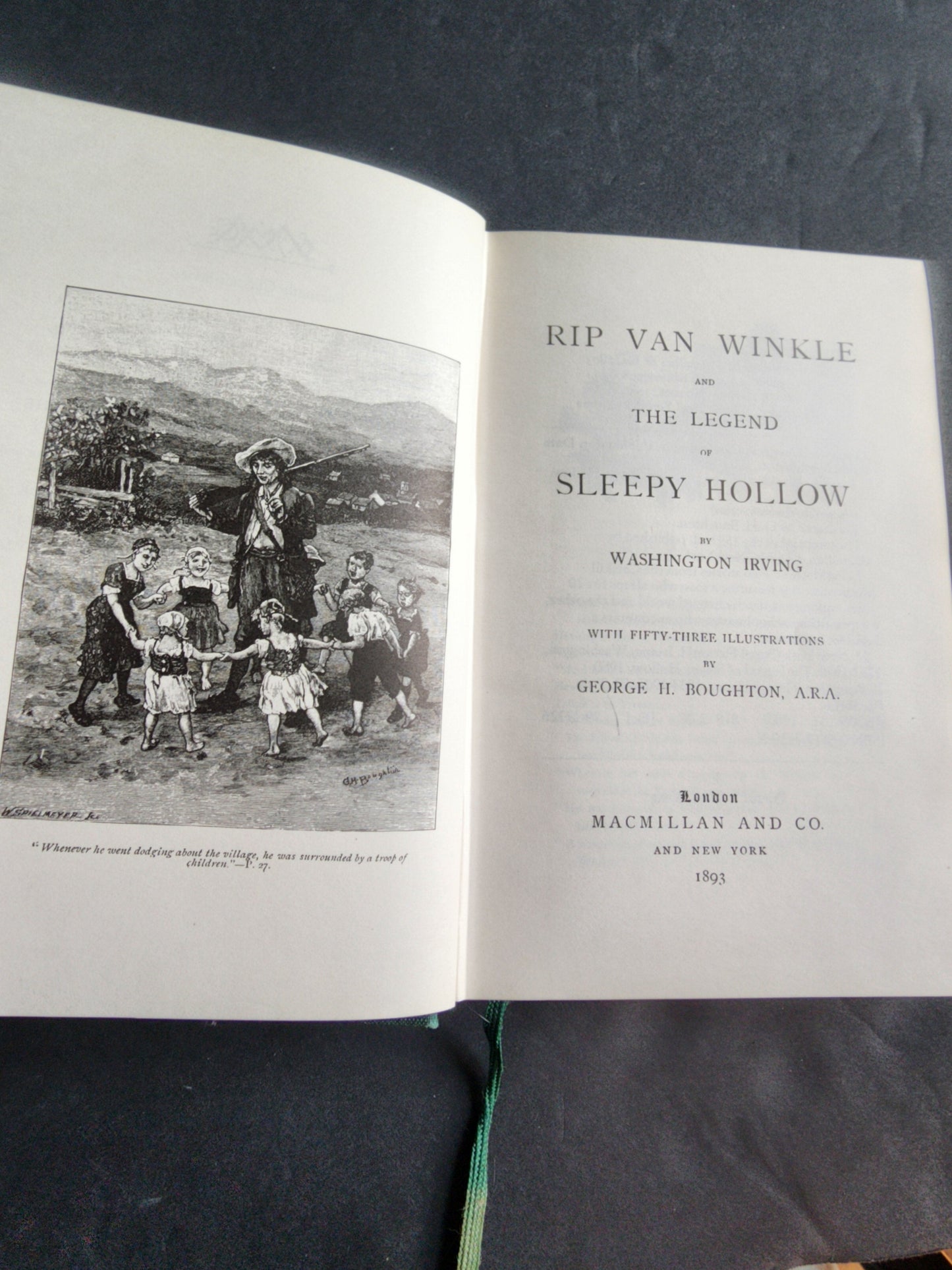 Rip Van Winkle - Hardcover by Irving, Washington and illustrated Hardback Book