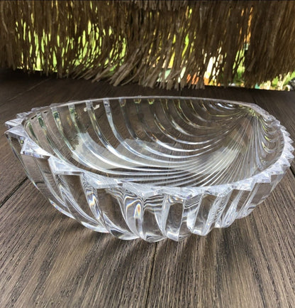 Scalloped Shell Bowl - Candy Dish, Serving, Decor - 8.5" x 9" - I Bought a Yard Sale