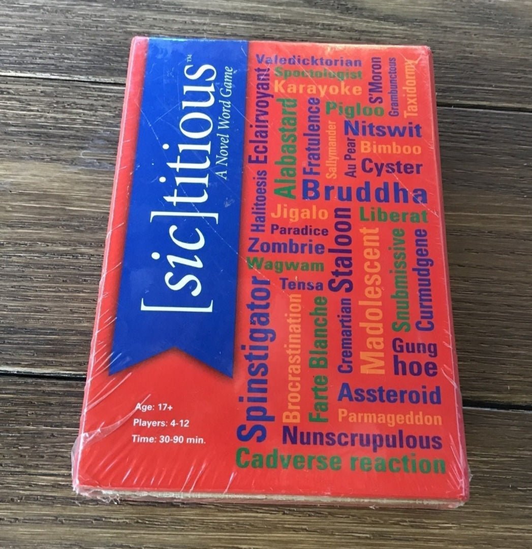 Sictitious a Novel Word Game - I Bought a Yard Sale