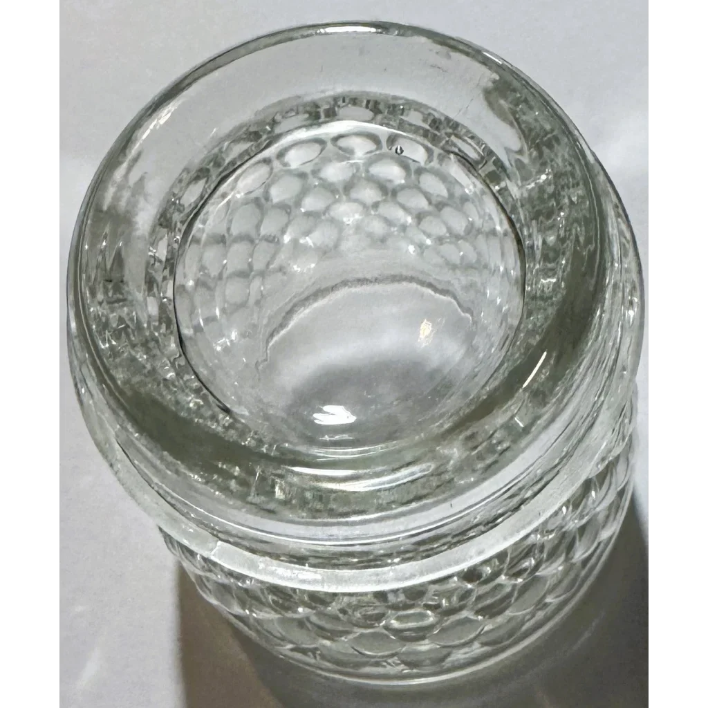 Vintage 1950s Anchor Hocking Hobnail Pieces, Shot and Juice Glass, Americana!