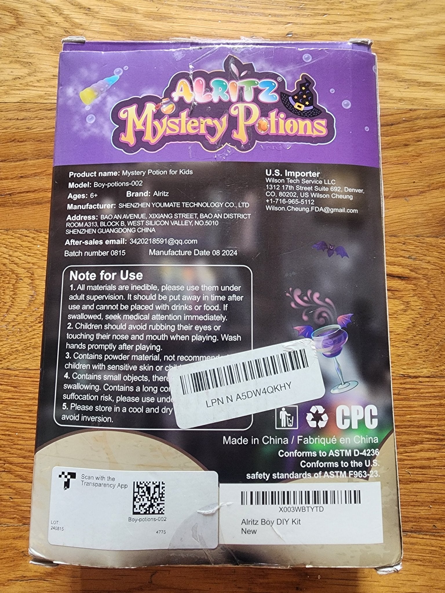 Spooky Fun! Alritz Mystery Potions Kit - Halloween Craft & Decor Gift Ages 6+ - I Bought a Yard Sale