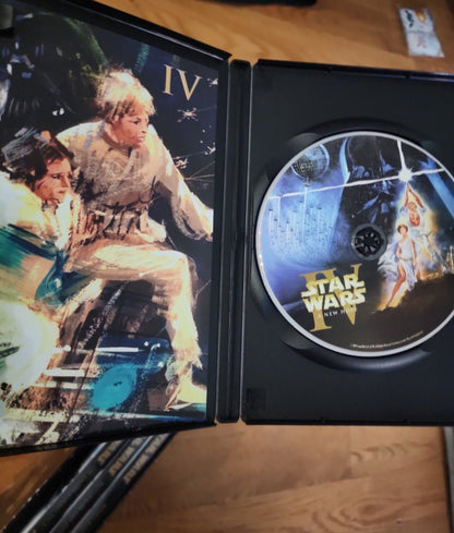 Star Wars Trilogy Episodes IV - VI DVD Set - THX Full Screen - 4 DVD's - I Bought a Yard Sale